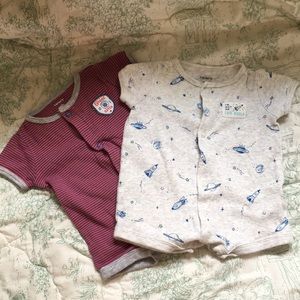 💰5/$25💰Carters summer one piece set of 2